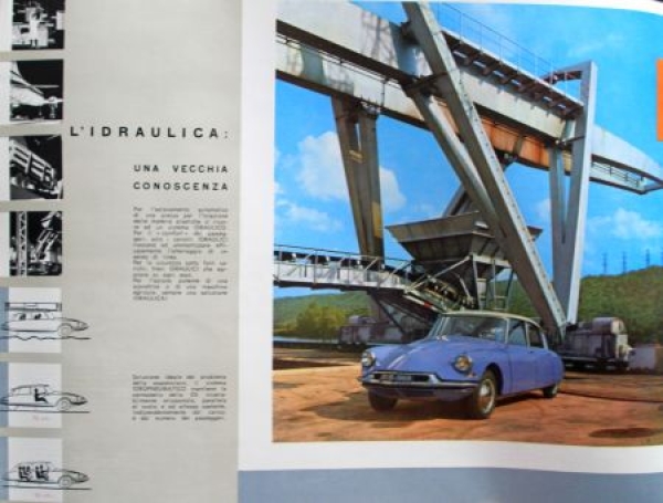 Citroen DS 19 Modelprogram 1959 Carbrochure (8417)